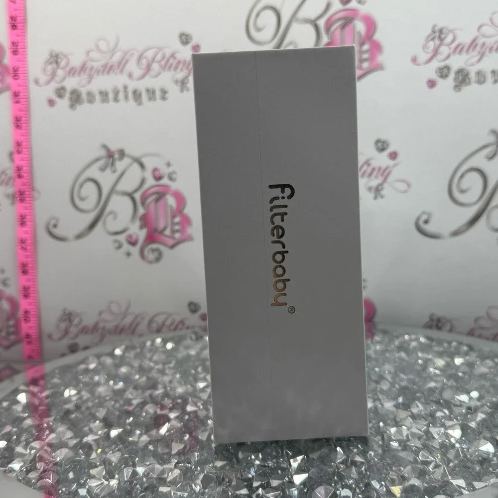 Filterbaby Skincare Product in Light Gray Box with pink filter skin filter